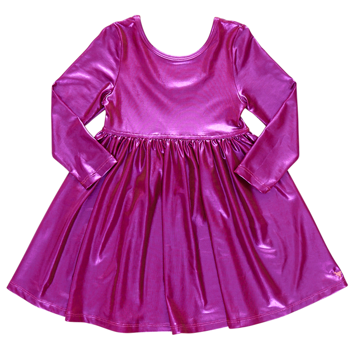 Pink Chicken Lame Steph Dress (sizes 7-10)